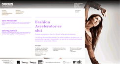 Desktop Screenshot of fashionaccelerator.dk